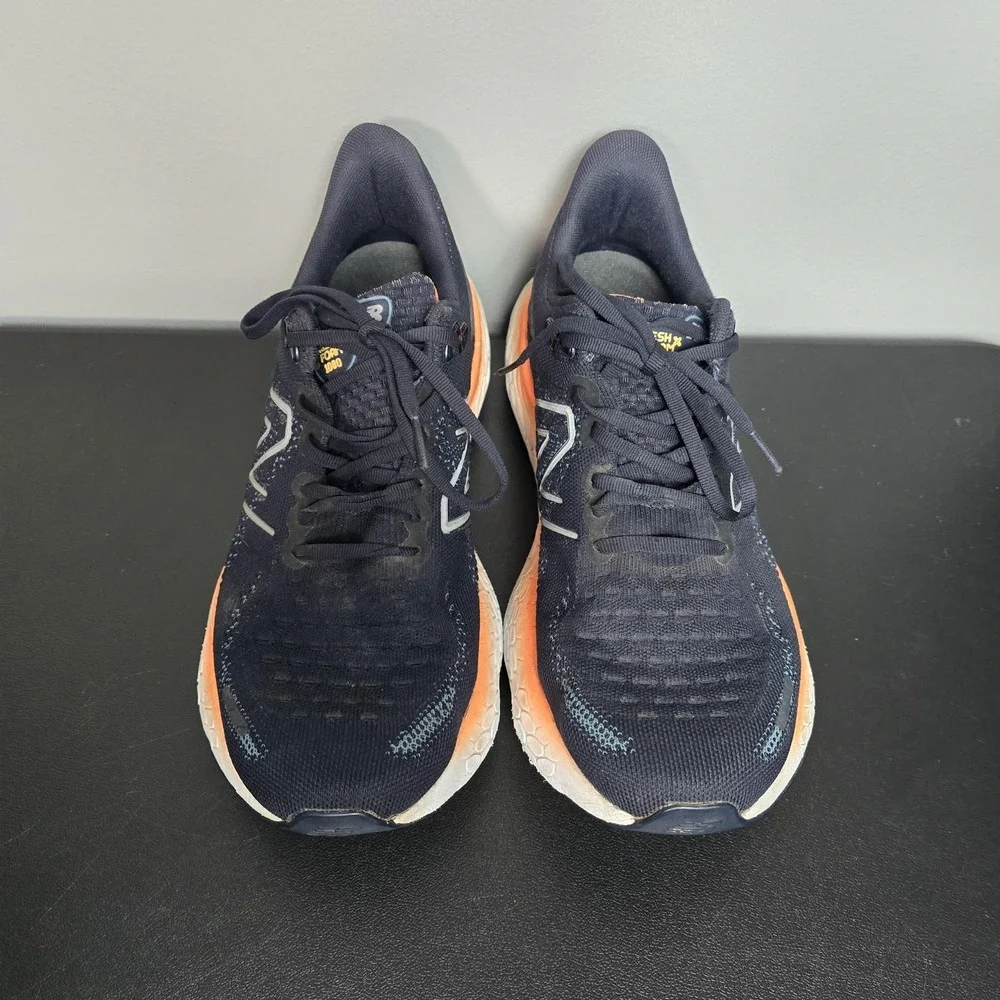 New Balance Shoes Mens 10 Blue Fresh Foam X 1080 V12 Performance Running Gym